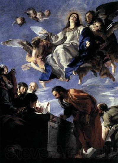 Juan Martin Cabezalero Assumption of the Virgin Spain oil painting art
